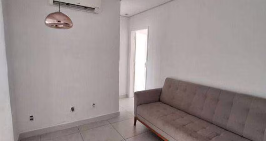 Apartamento com 1 dormitório, 48 m² - venda por R$ 330.000 ou aluguel por R$ 2.500 (PACOTE)/mês - José Menino - Santos/SP