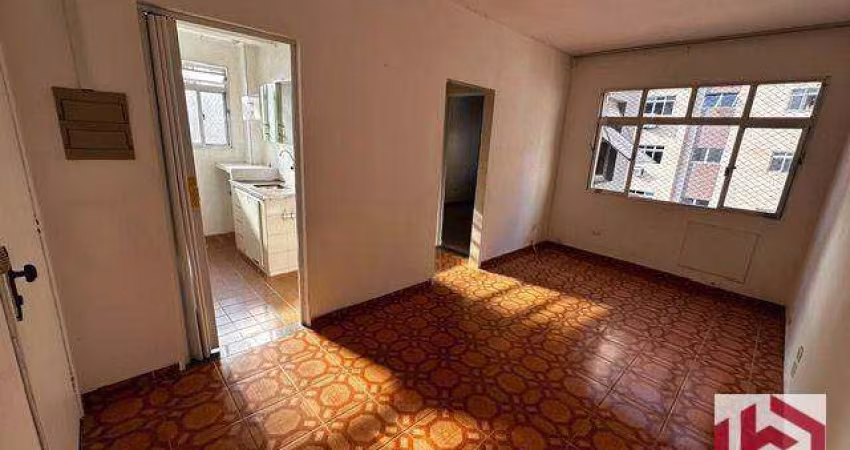 Apartamento com 1 dormitório à venda, 48 m² por R$ 375.000,00 - Pompéia - Santos/SP