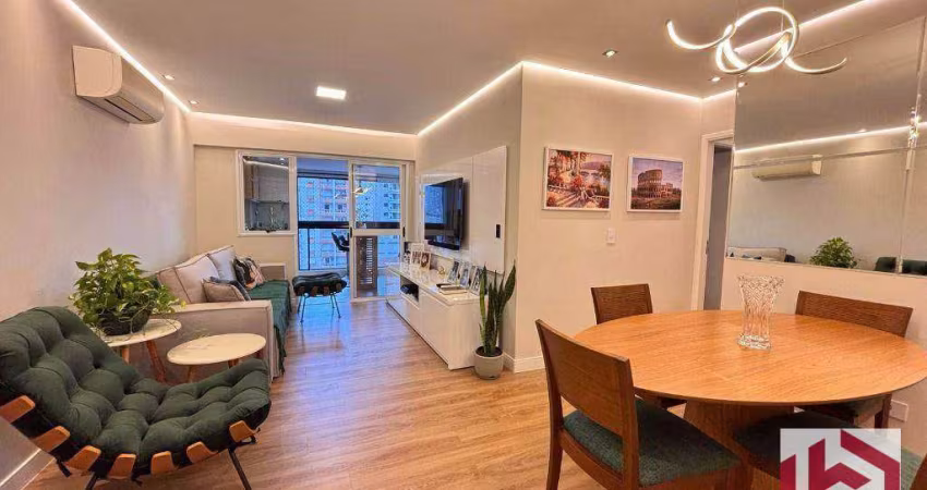Apartamento com 2 dormitórios à venda, 94 m² por R$ 1.299.000,00 - Gonzaga - Santos/SP