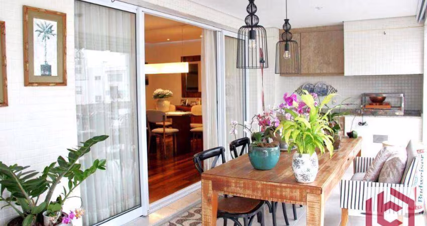 Apartamento com 3 dormitórios à venda, 155 m² por R$ 2.450.000,00 - Embaré - Santos/SP