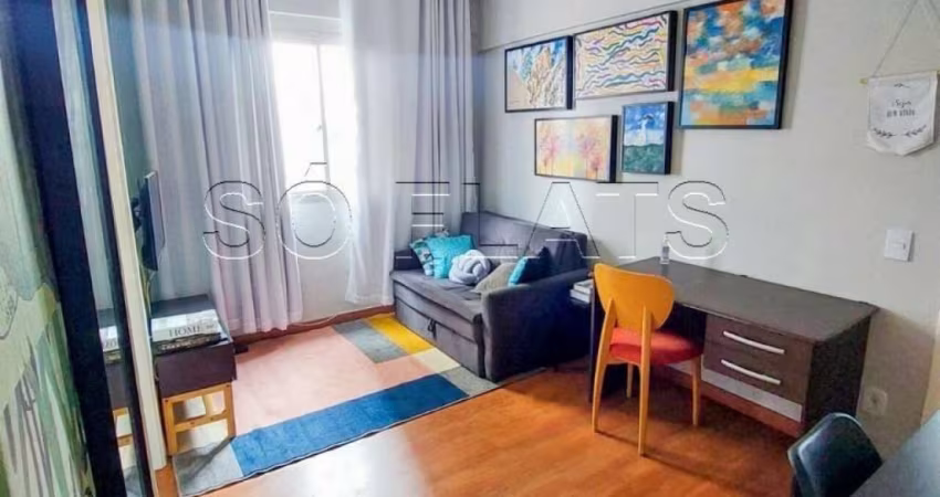 Residencial Piazza Alberoni, flat disponível para locação contendo 35m², 1 dorm e 1 vaga.