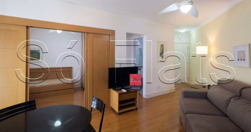 Flat no Paradise Garden disponível para locação com 60m² e 2 dorms no Paraíso