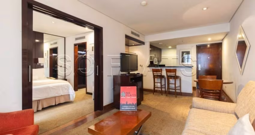 Flat George V Itaim disponivel para venda, 1 dormitório e 1 vaga de garagem