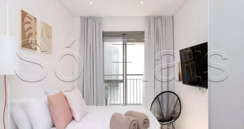 Lindo Residencial Think Home República disponível para venda com 21m² e 1 dormitório
