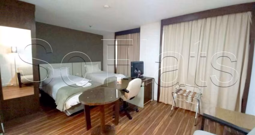 Flat Wyndham São Paulo Paulista disponível para venda com 32m² e 01 vaga de garagem