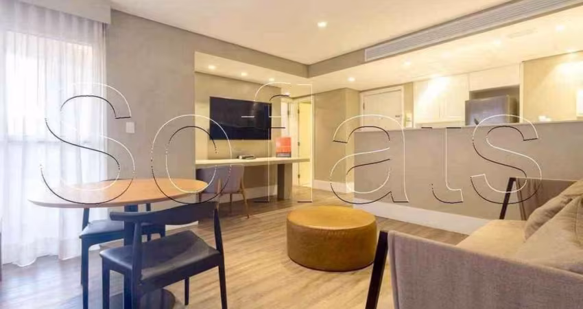 Flat George V Maria Lisboa disponível para compra com 66m², 01 dormitório e 01 vaga de garagem