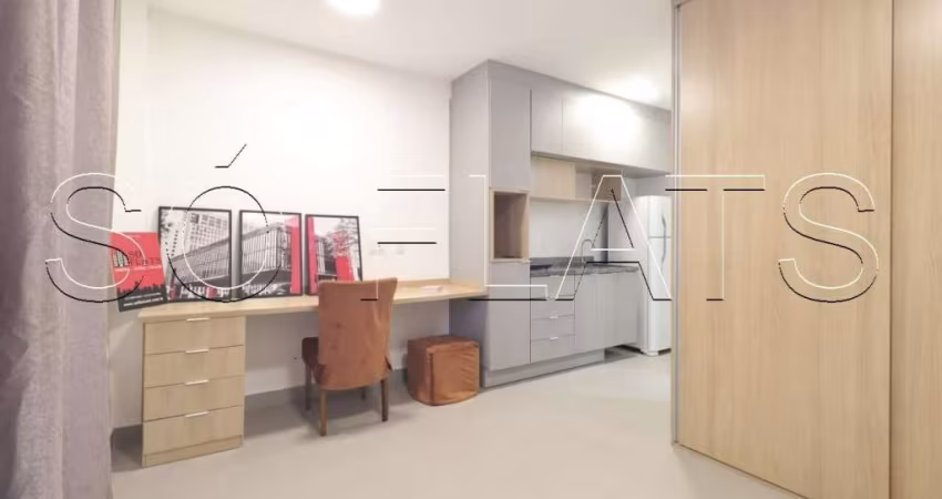Studio Today Pinheiros, flat disponível para locação com 25m² e 01 dormitório