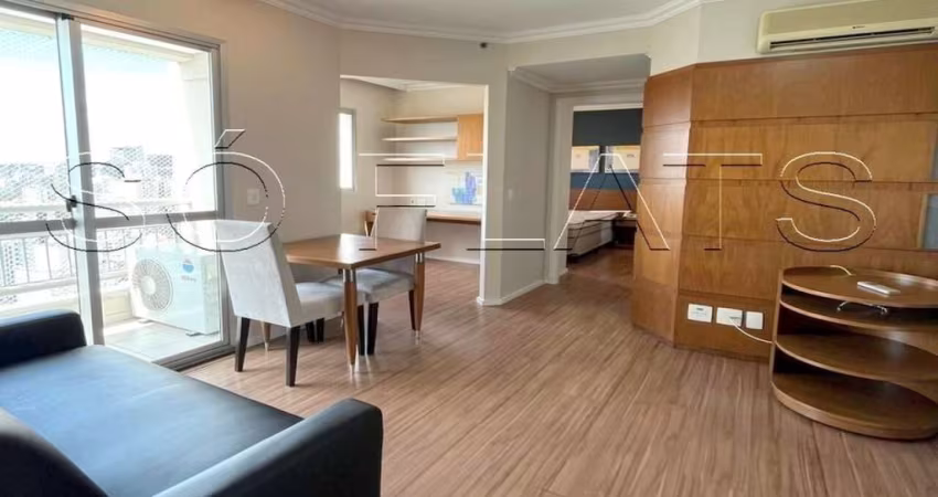 Flat disponível para locação na Rua Bela Cintra, próximo a Av. Paulista e Shopping Frei Caneca.