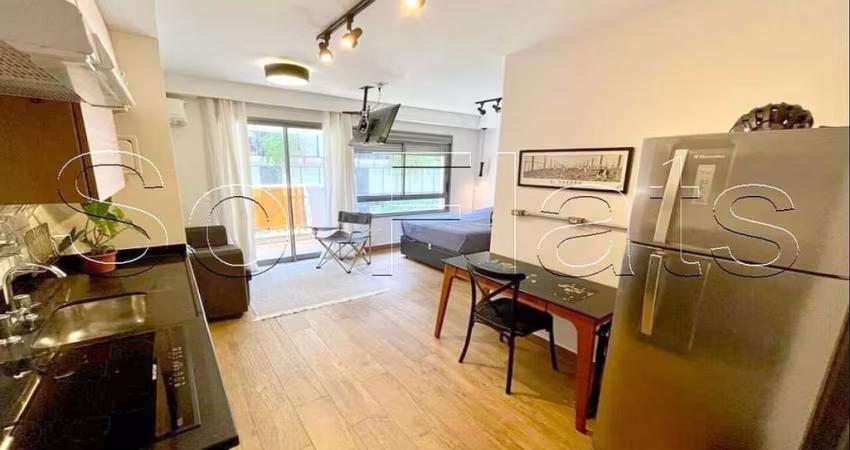 Studio Diseno Pinheiros disponível para venda com 32m² e 1 dormitório