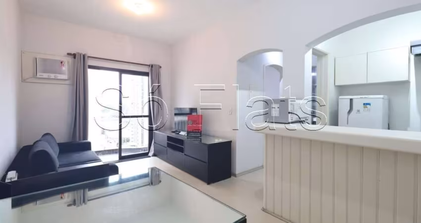 Flat  The First Full disponível para venda com 42m², 01 dormitório e 01 vaga