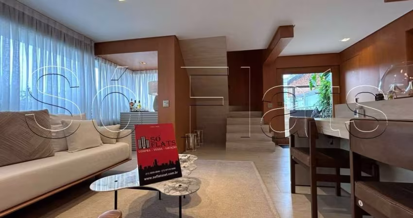 Flat George V Maria Lisboa, Apto Cobertura disponível para venda com 120m², 1 dormitório e 2 vagas