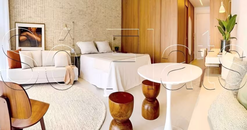 Residencial Dom 564 Praça Vila Nova, Studio disponível para venda com 40m², 1 dormitório e 1 vaga