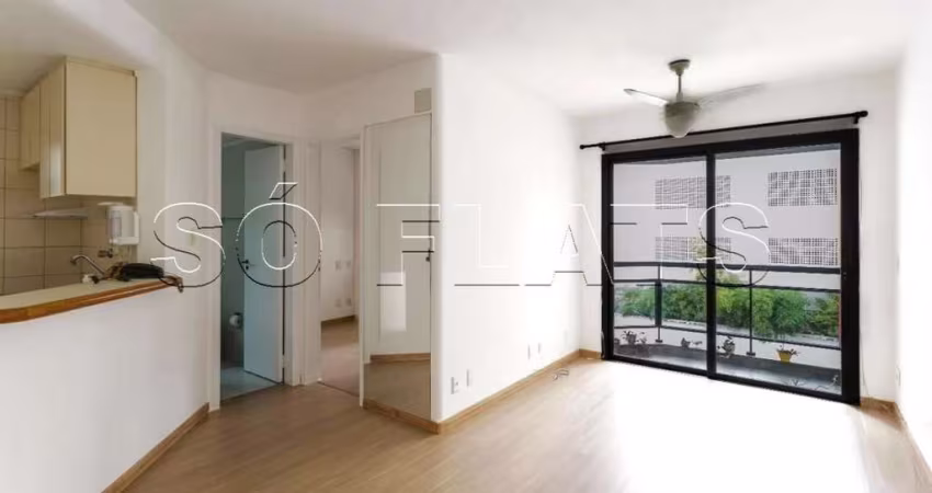 Apto no The First Place disponível para locação de 1 dormitório e 1 vaga na Vila Nova Conceição.