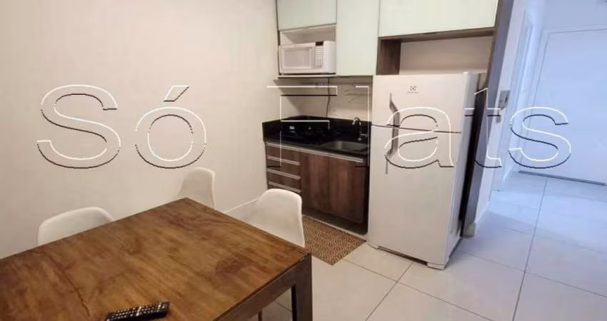 Residencial New Studio - Disponível para locação 28m², 1 dormitório e 1 vaga de garagem.