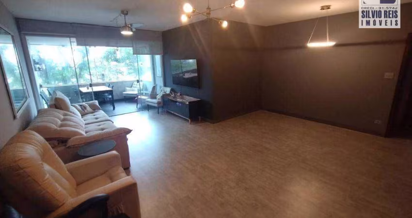 Apartamento com 4 dormitórios e 1 suíte à venda, 133 m² por R$ 1.000.000 - Boqueirão - Santos/SP