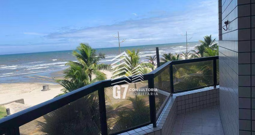 Frente Mar na Praia Grande – 1 Dorm com Suíte - Mobiliado e Lazer Completo!