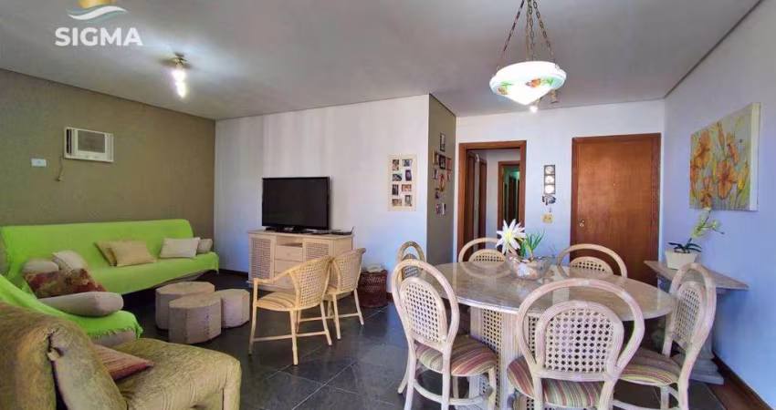 Apartamento à venda com 3 dormitórios - 1 vaga - Pitangueiras - Guarujá/SP