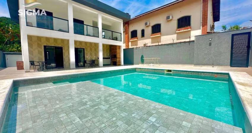Casa em condomínio à venda com 4 dormitórios - Piscina e churrasqueira - 2 vagas - Jardim Albamar - Guarujá/SP