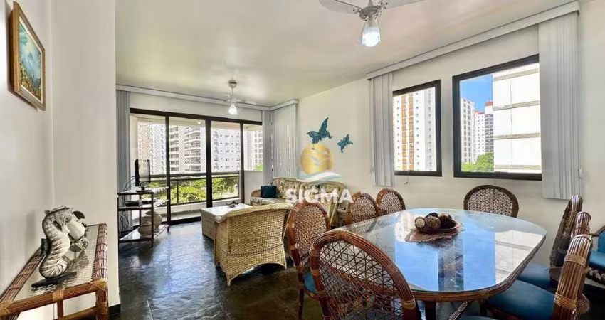 Apartamento com 3 dormitórios sendo 1 suíte à venda na Praia das Pitangueiras - Guarujá/SP.