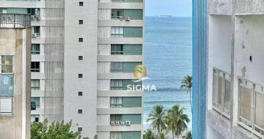 Apartamento com 2 quartos 1 suíte à venda, 100 m² por R$ 690.000 - Pitangueiras - Guarujá/SP.