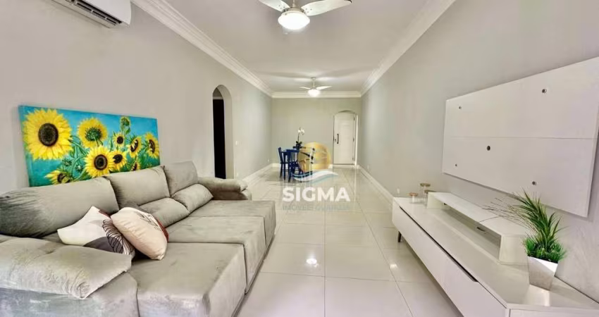 Apartamento com 2 dormitórios à venda, 100 m² por R$ 610.000,00 - Pitangueiras - Guarujá/SP