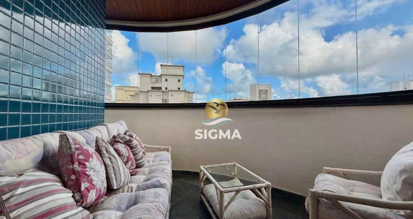Apartamento com 2 dormitórios à venda, 80 m² por R$ 520.000,00 - Pitangueiras - Guarujá/SP
