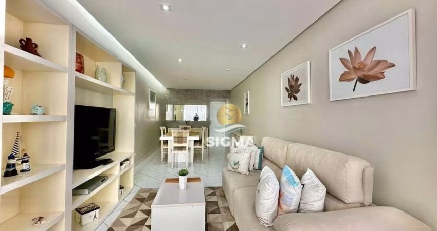 Apartamento com 2 quartos sendo 1 suíte à venda, 110 m² por R$ 700.000 - Pitangueiras - Guarujá/SP.