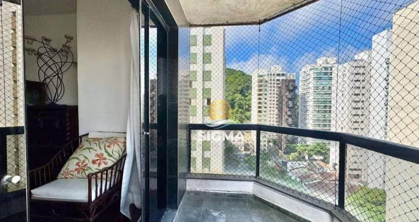 Apartamento com 4 dormitórios à venda, 145 m² por R$ 935.000,00 - Pitangueiras - Guarujá/SP