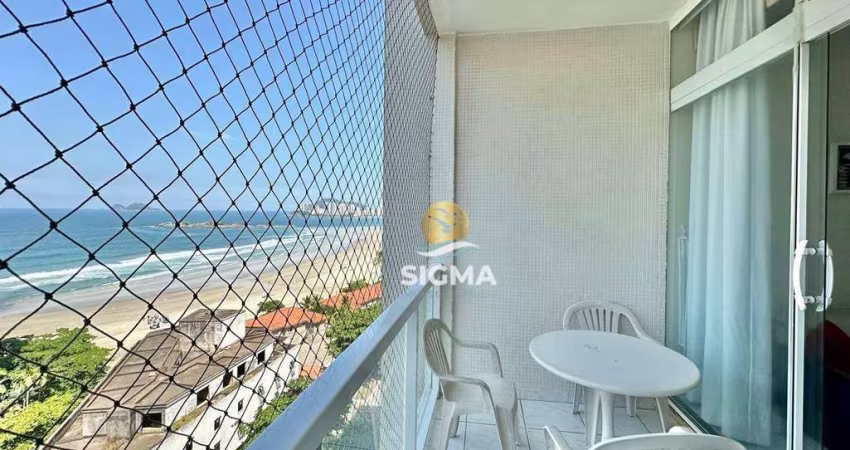 Apartamento com 3 dormitórios à venda, 98 m² por R$ 600.000 - Pitangueiras - Guarujá/SP.