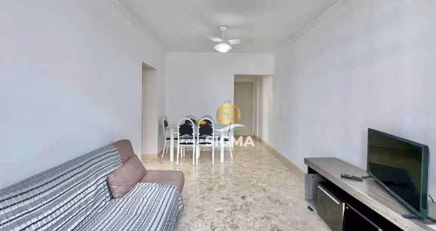 Apartamento com 1 dormitório, 60 m² - venda por R$ 340.000,00 ou aluguel por R$ 2.500,00/mês - Pitangueiras - Guarujá/SP