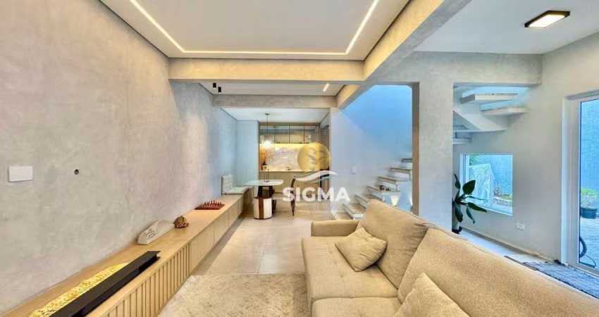 Village com 2 quartos sendo 1 suíte à venda, 127 m² por R$ 820.000 - Tombo - Guarujá/SP.