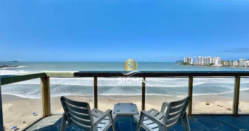 Apartamento com 3 dormitórios Sendo 1 Suíte  à venda, 170 m² por R$ 1.380.000 - Pitangueiras - Guarujá/SP