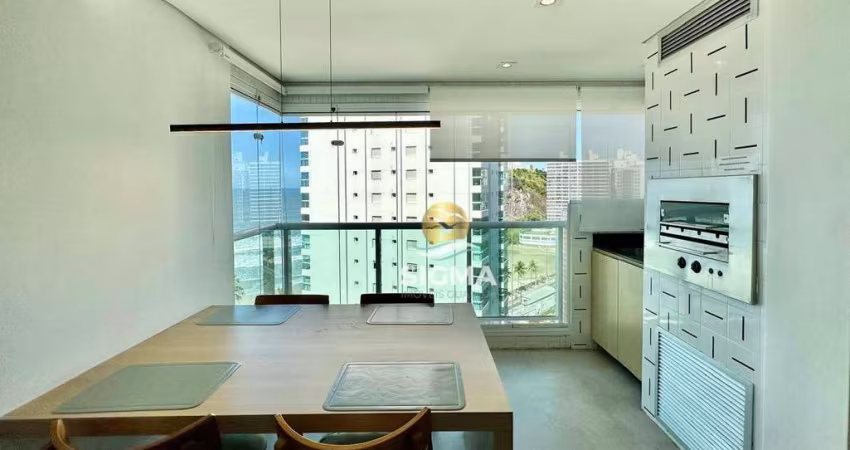 VISTA MAR - Apartamento com 2 quartos sendo 1 suíte à venda, 84 m² por R$ 901.000 - Enseada - Guarujá/SP.