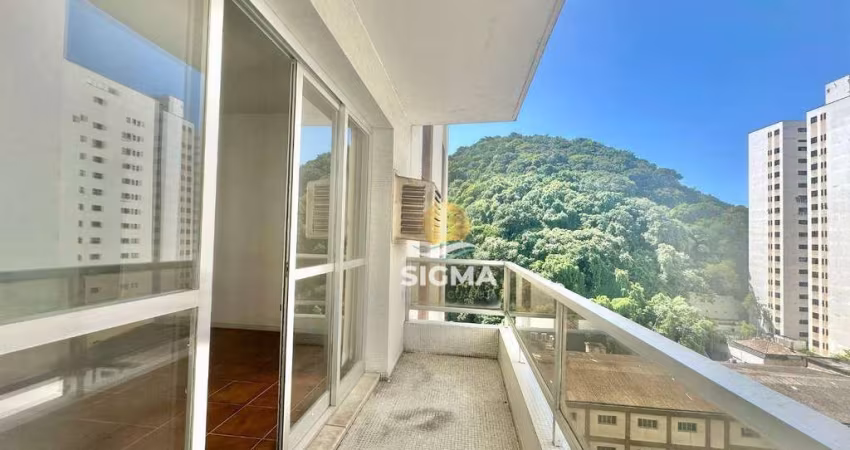 Apartamento com 3 quartos sendo 1 suíte à venda, 110 m² por R$ 555.000 - Pitangueiras - Guarujá/SP.