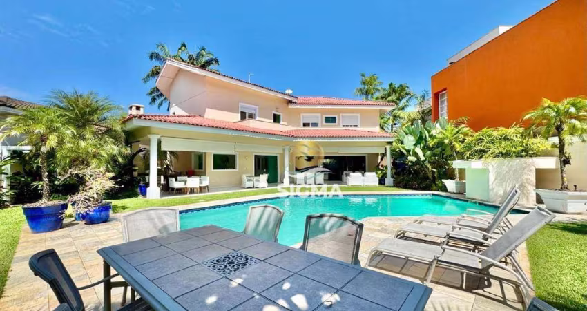 Casa com 5 Suítes à venda, 400 m² por R$ 4.000.000 - Jardim Acapulco - Guarujá/SP.