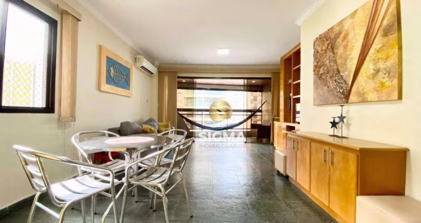 Apartamento com 3 dormitórios à venda, 116 m² por R$ 550.000,00 - Jardim Astúrias - Guarujá/SP