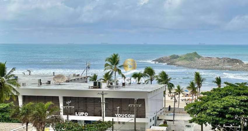 VISTA MAR - Apartamento com 2 dormitórios à venda, 68 m² por R$ 585.000 - Pitangueiras - Guarujá/SP.