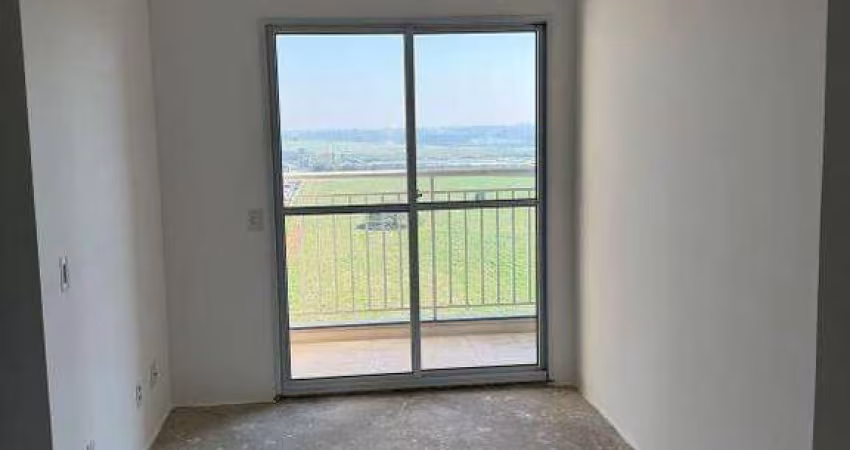 Apartamento à venda no Condomínio Maxy Franceschini em Hortolândia com 2 quartos, sendo 1 banheiro social e 1 vaga de garagem