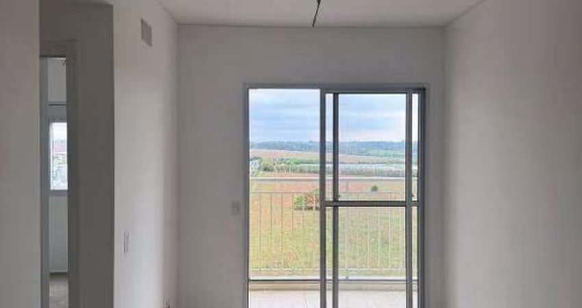 Apartamento à venda no Condomínio Maxy Franceschini em Hortolândia com 2 quartos, sendo 1 banheiro social e 1 vaga de garagem