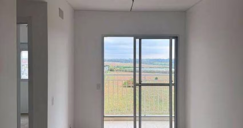 Apartamento à venda no Condomínio Maxy Franceschini em Hortolândia com 2 quartos, sendo 1 banheiro social e 1 vaga de garagem