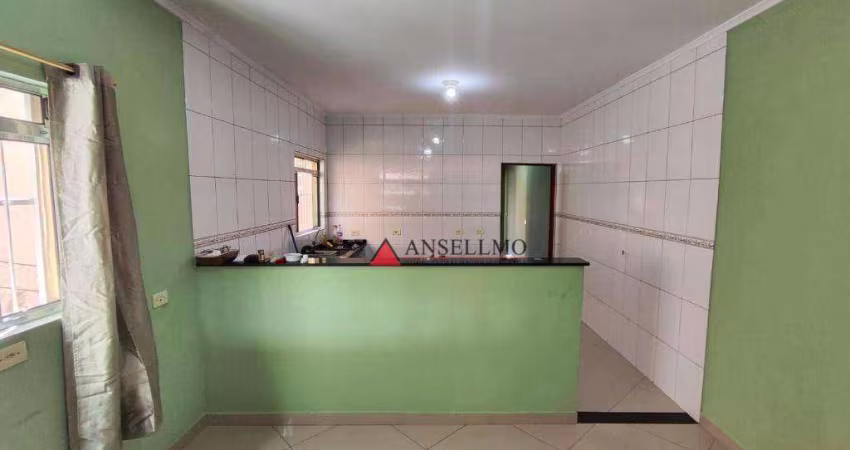Casa com 2 dormitórios para alugar, 90 m² por R$ 2.100,00/mês - Jardim Silvina - São Bernardo do Campo/SP