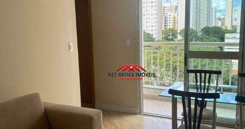 Apartamento com 1 dormitório para alugar, 48 m² por R$ 3.250,00/mês - Vila Adyana - São José dos Campos/SP