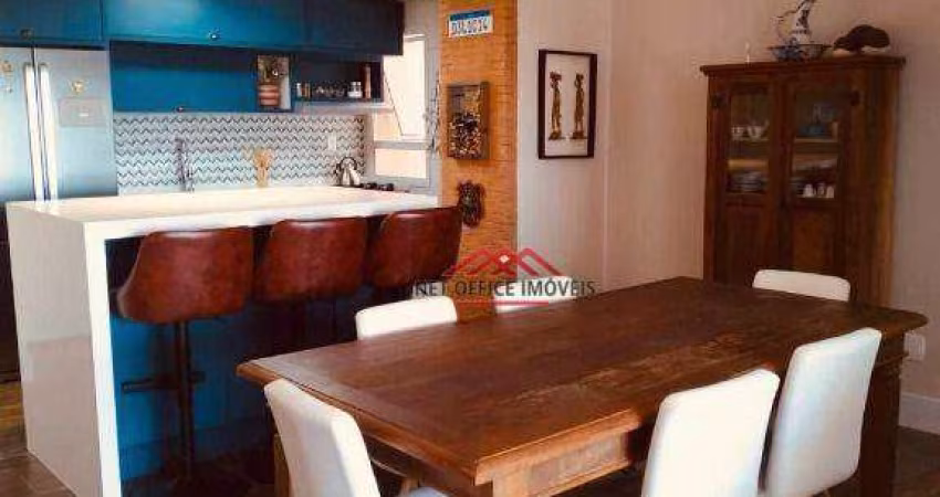 Apartamento com 3 dormitórios à venda, 105 m² por R$ 838.000,00 - Jardim Estoril - São José dos Campos/SP