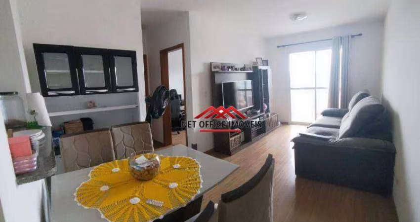 Apartamento com 2 dormitórios à venda, 60 m² por R$ 530.000,00 - Parque Industrial - São José dos Campos/SP