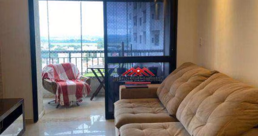 Apartamento com 4 dormitórios para alugar, 110 m² por R$ 6.081/mês - Jardim Aquarius - São José dos Campos/SP