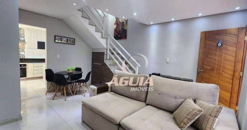 Sobrado com 3 dormitórios à venda, 100 m² por R$ 630.000,00 - Vila Curuçá - Santo André/SP