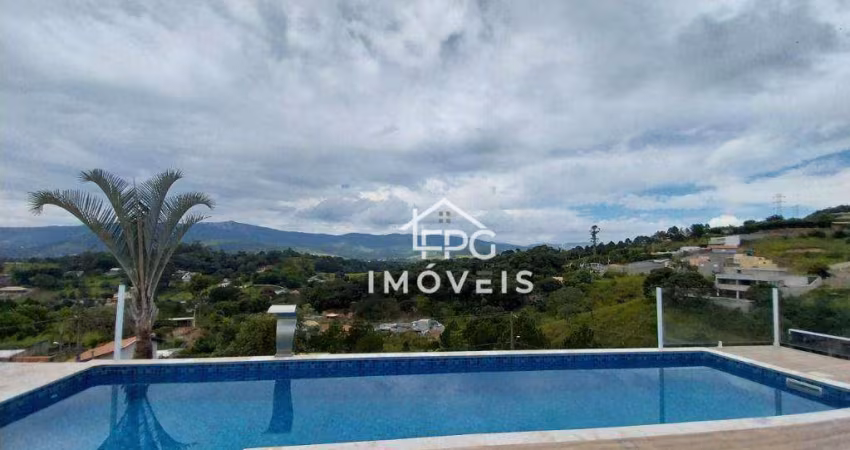 Paisagem de cinema, Casa com 3 dormitórios à venda, 180 m² por R$ 950.000 - Jardim Estância Brasil - Atibaia/SP