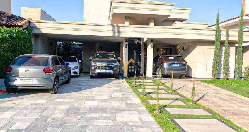 Casa com 4 dormitórios à venda, 302 m² por R$ 3.000.000,00 - Parque Residencial Damha - São José do Rio Preto/SP