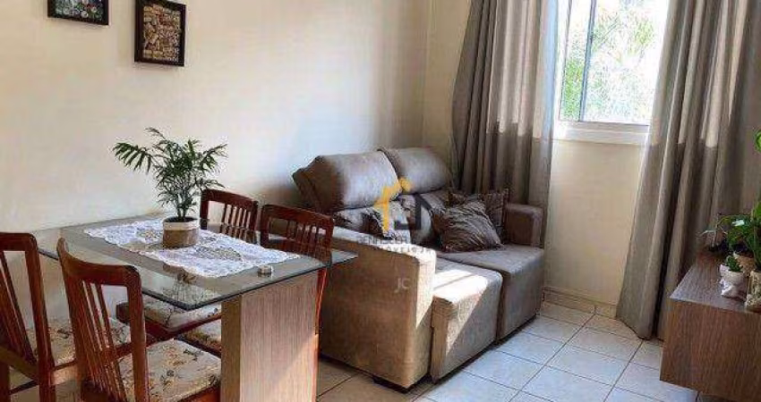 Apartamento com 2 dormitórios à venda, 52 m² por R$ 210.000,00 - Rios d'italia - São José do Rio Preto/SP
