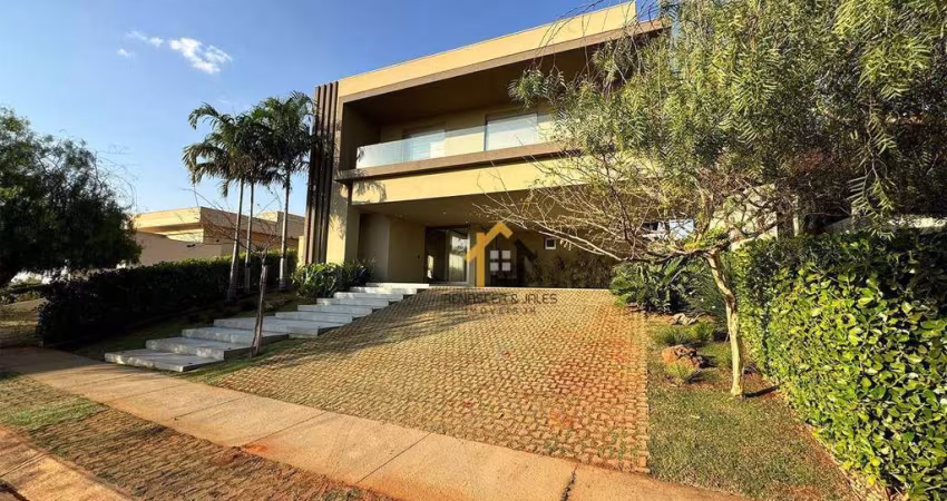 Sobrado com 5 Suítes, fundo para o campo de golfe à venda, 754 m² por R$ 15.000.000 - Quinta do Golfe Jardins - São José do Rio Preto/SP